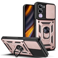 VivoY19S Casing For Vivo Y19S Y19 S Y29 Y19SPro 2024 5G Phone Case Shockproof Armor Ring Bracket Har