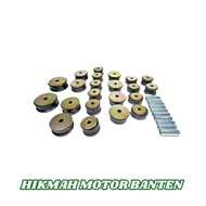 ONE SET Rubber Chassis Body Mount Chassis Mounting Toyota Landcruiser Hardtop 2F FJ40 BJ40 series