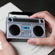 Year Retro Bluetooth Small Speaker Radio Integrated Portable Subwoofer Recorder Old-fashioned 80s Au