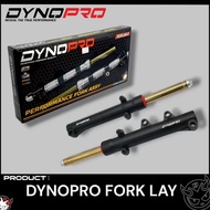 DYNOPRO RACING Y15 Y15ZR Y16 Y16ZR TURUN LOWER 1.5 INCH FRONT FORK CNC / STD ASSY SET GOLD BLACK ( I