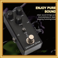 Ultimate Drive Overdrive Effects True Bypass 9V Guitar Effects Pedal -AM411