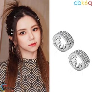 QBK6Q 2/4/6pcs/set Hair Braid Tubes, Y2K Hollow Out Silver Round Hairclasp, Performance Makeup Hair 