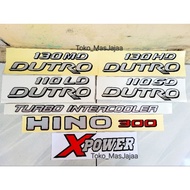 Hino 300 Writing Sticker/xpower Sticker/dutro 130md Sticker/dutro 130md Sticker/dutro 110ld Sticker/110 sd Sticker/turbo intercooler Sticker