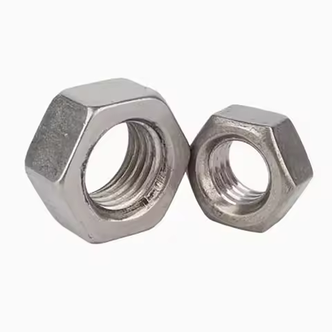 GR2 Pure Hexagon Titanium Nuts Hex Head M1 M1.4 M1.6 M2 M2.5 M3 M4 M5 M6 M8 M10 M12 M14 M16 M18 M20 