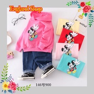 Baju setelan Celana jeans anak perempuan style korea import 1 2 3 4 5 6 tahun terbaru 2022