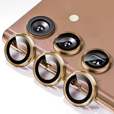 Rear Camera Protector Ring Case For Samsung Galaxy A55 35 25 15 A14 A34 A54 5G Back Tempered Glass L