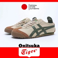 Original Onitsuka Tiger Mexico 66 summer Low cut running shoes DL408-1785 Brown Green