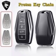 【 Protection Design】Proton X50 4 Buttons Keychain Proton TPU Smart Key Case for S70 X90 Key Cover