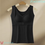 ANEMONE Thermal Shapewear Camisole, Slimming Velvet Fleece Postpartum Body Shaper, Elastic Sleeveles