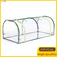 Portable Home Tunnel Greenhouse Mobile Mini Greenhouse Ventilated Without Frame Cold Greenhouse Insulation Cover Plant