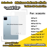 🔥 ฟิล์มหลัง เคฟล่า ฟิล์มกันรอย แท็บเล็ต For XiaoMi Mi Pad 5 11" / MiPad6 S Pro / MiPad 7 Pro / Redmi