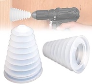 Electric Hammer Drill Dust Collector, Dustproof Catcher Cover Bowl for Hole Saw Above 0.62", 2 Pcs