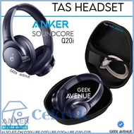 Baru, Tas Headset Anker Soundcore Q20i Life Q20 Q20+ Q30 Q35 Headphone