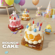 Kids Birthday Cake Catapult Game Cartoon Prank Toys Fun Decompression Board Entertainment