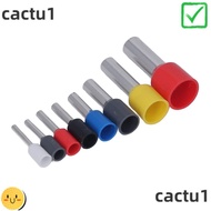 CACTU 1200 Pcs Cold Pressed Terminals, 22 AWG to 8 AWG Copper and PVC Wire Ferrule Terminal Kit, 8 D