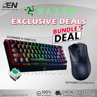 [Bundle] Razer BlackWidow V3 Tenkeyless Gaming Keyboard + Razer DeathAdder V3 HyperSpeed Wireless Mo
