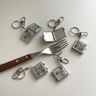 Frank's Kitchen Mirror Keychain by September Spring Mirror Keychain Keyring