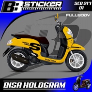 Scoopy Decal CAN HOLOGRAM Full Body Full Block Decal New Fi 2017 2018 2019 Scd 217