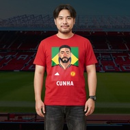 PSM Football T-Shirt Matheus Cunha Pattern Size S-5XL