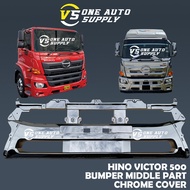 HINO VICTOR 500 NEW SERIES BUMPER CENTER PART CHROME COVER