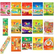 Yupi Various cute shaped chewy candy burger hotdog pizza noodles bears neon star stick strawberry o-