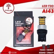 LED Socket Lamp T20 7440 TYTO LED A143 5Watt 45SMD Dc Canbus
