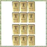 (DXCP) 12Pcs Emf Protection Cell Phone Sticker Anti Radiation Protector Sticker Emf Blocker for Phon