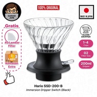 HARIO IMMERSION DRIPPER SWITCH SSD-200B - HITAM-Myosotis7