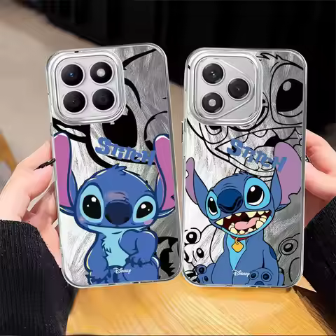 Black Soft Shell Phone Case for Honor X9a X7b 200 400 Lite X9c X9b X8b 200 Pro X8c X8a Cartoon Disne