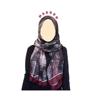 【READY STOCK】Tudung Fashion Printed Cotton Shawl Murah Simple Voile scarf Muslim Hijab Long Wide 180