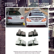TAILPIPE E63 STYLE EXHAUST TIP MUFFLER AMG MERCEDES BENZ EXHAUST W212 W204 W221 W218 CLS ECS MERCY B