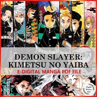 Demon Slayer: Kimetsu no Yaiba, PDF file, Vol 1-23, Completed, E-comic, Japanese E-manga Comic, Digi