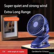 Outwalk Desktop Clip Fan Student Dormitory Silent High Wind Table Clip Fan Usb Charging Small Fan
