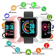 Y68 Smart Watch For Android/IOS Sports Watch Blood Pressure Heart Rate Fitness smart band