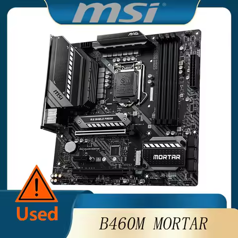 msi mortar B460M Motherboard 128GB LGA 1200 DDR4 Micro ATX B460 Mainboard