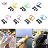 CEASI Bird Nylon Budgie Flying Training Cockatiel Rope With Wing Bird Harness