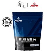 Agym Nutrition Titan Whey (2kg/1kg) - Whey Protein, Muscle Building, Lean Muscle & Halal