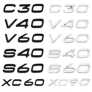 3D Metal AWD T3 T5 T6 T8 Logo Emblem Badge Decal Car Sticker for Volvo C30 V40 V60 S40 S60 XC60 XC90