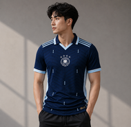 Jersey Timnas Jerman Away 2026 Navy – Free Nama & Nomor Custom