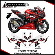 NEW CBR 250RR STICKERS 2023,2024,2025 HONDA CBR250RR GRAPHIC 250 STRIPING/ NEW CBR 250 RR MOTORCYCLE
