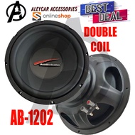 AW1202M Audiobahn 12" Double Coil Subwoofer Woofer