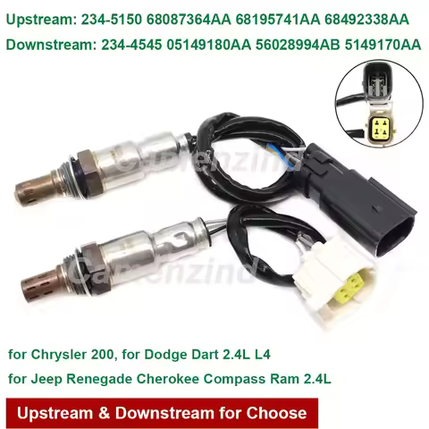 O2 Oxygen Sensor Front or Rear 68087364AA 05149180AA for Chrysler 200 Jeep Renegade Cherokee Compass