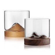 Musheng Creative Personalized Mountain Cup Wineglass Whiskey Tasting Cup Home Bar Wine Set Tasting G