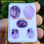 UNGU Natural Amethyst Purple KALIMANTAN (NATURAL Amethyst QUARTZ)