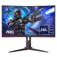 AOC C32G2ZE 32" Curved Frameless Gaming Monitor Full HD 1920x1080 VA 0.5ms 240Hz (จอมอนิเตอร์)
