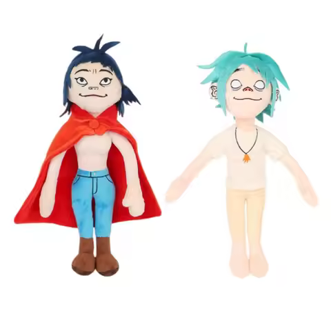 MEW 30cm Gorillaz Noodle Plush Dolls Present Gift Gorillaz Band Stuffed Toys Fans Collect Holiday Pa