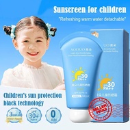 Children's Sunscreen SPF30+ PA++ UV Protection Lightweight Not Greasy Sunscreen Breathable O8A7