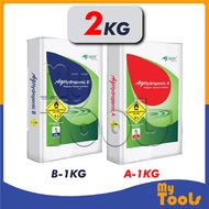 (REPACK) Mytools AG Tech AB Fertilizer 2kg 4kg 10kg | Baja AB NPK Sayur Daun Buah Hydroponic Nutrien