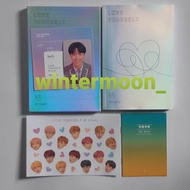 Unsealed BTS Album Love Yourself LYS Answer Version L J-Hope Hoseok Photocard Fullset with Poster S E F Her O V Tear Y U R RM Namjoon Suga Yoongi Buttonscarves Jimin Taehyung Jungkook PC Map of the Soul Dalmajung Permission to Dance Butter HYYH DVD Memori