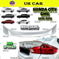 (OEM) Honda City GM6 2014-2019 Mdl Abs Spoiler With Paint Ducktail Styling Kit